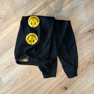 Aviator Nation Smiley Sweatpants Small - great condition